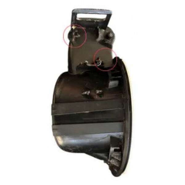 Portinhola Tanque Combustível Gm Onix 2013 2019 Branco 2013