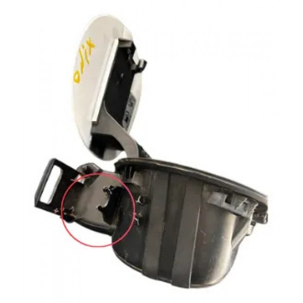 Portinhola Tanque Combustível Gm Onix 2013 2019 Branco 2013