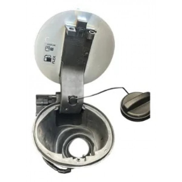 Portinhola Tanque Combustível Chevrolet Spin 2012 13 A 2018 Prateado 2014