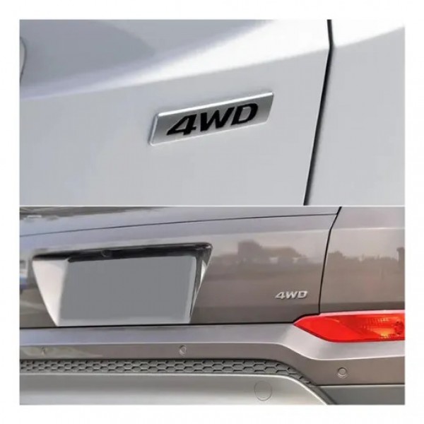 Emblema Cromado Para Estilo De Carro Hyundai Ix25 Ix35 K