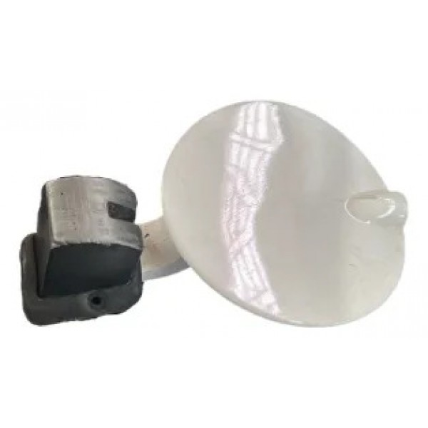 Portinhola Tampa Tanque Combustível Celta 2001 Á 2006 Branco 2001