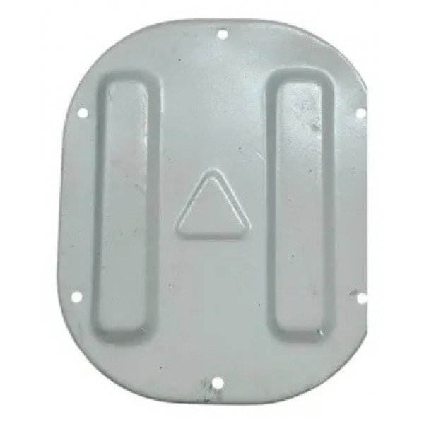 Tampa Boia Combustível Assoalho Fiat Strada Fiorino 1996-20 Branco 2000