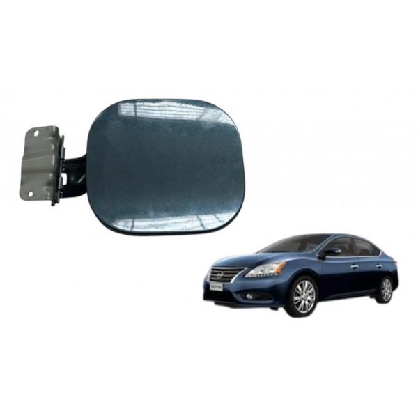 Portinhola Tanque Sentra 2014 Original G81203rama Azul-aço 2014