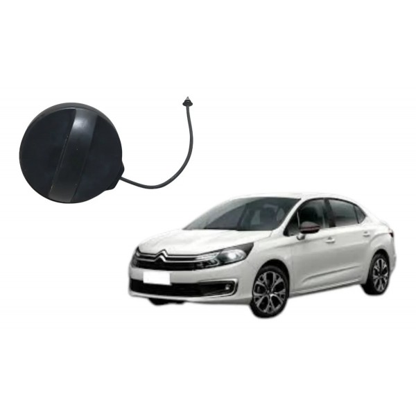 Tampa Tanque Combustível Citröen C4 Lounge 2016 -14025 Preto 2016