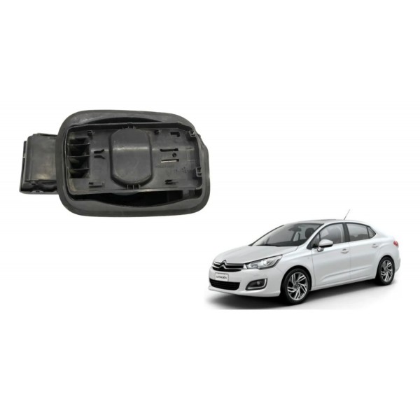 Tampa Portinhola Tanque Citroën C4 Lounge 2014/2018 52271 Preto 2014