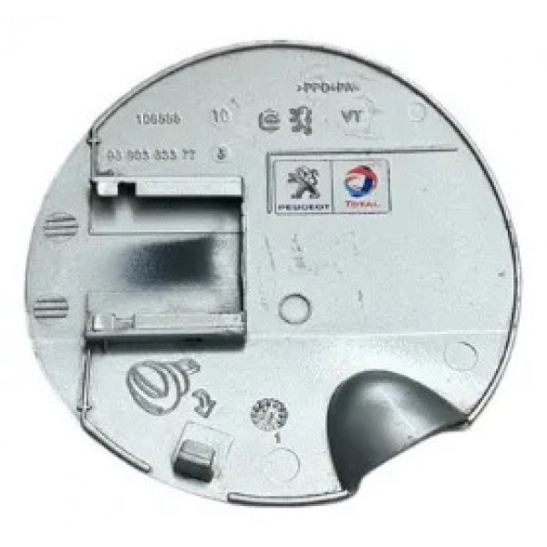 Tampa Portilha Tanque Peugeot 308 2013 Original Prateado 2014