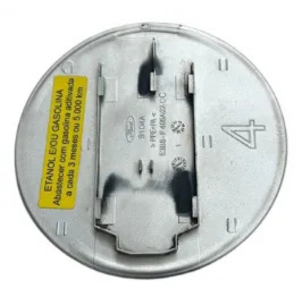 Portinhola Do Tanque De Combustível Ka Sedan 2014 A 2020 Prateado 2014