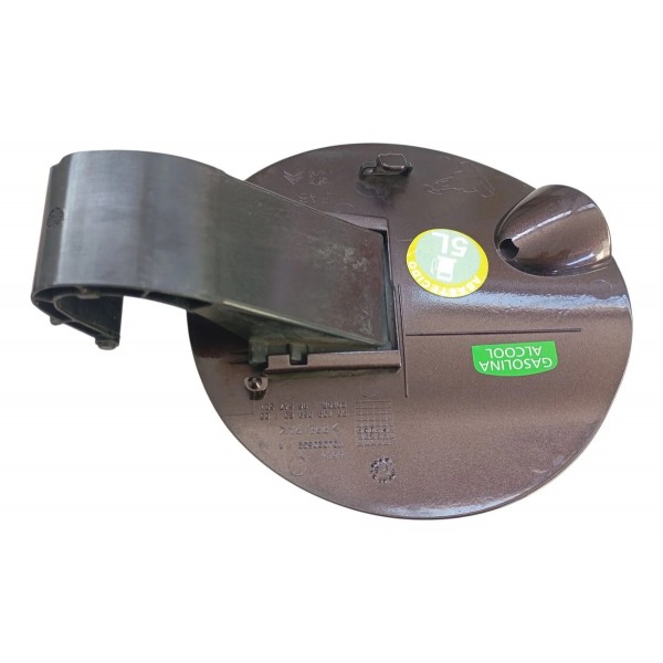 Tampa Portinhola Tanque Peugeot 208 2013 Até 2020 Original Marrom-escuro 2017