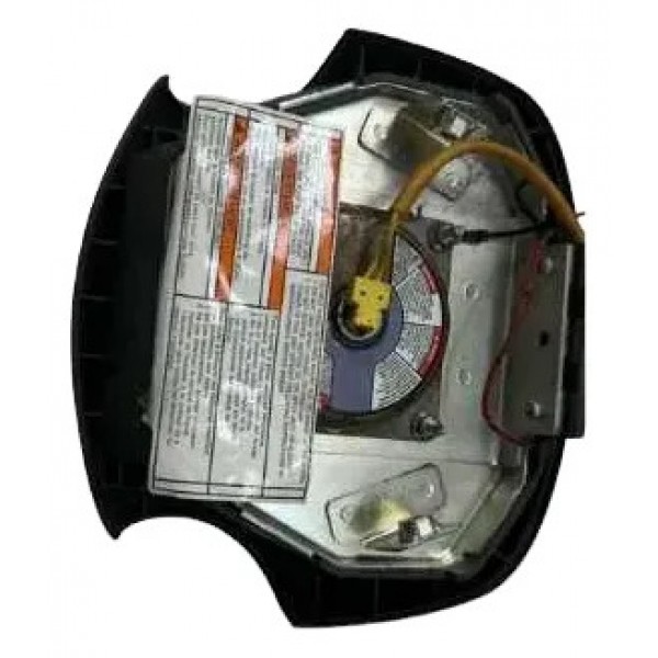 Bolsa Air Bag Capa Buzina Volante Tracker 2001 A 2004 Cinza