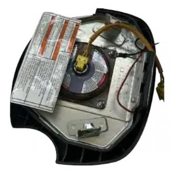 Bolsa Air Bag Capa Buzina Volante Tracker 2001 A 2004 Cinza