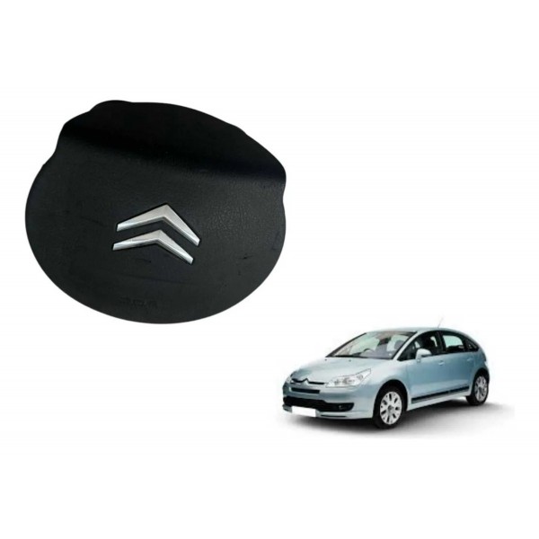 Bolsa Airbag Motorista Citroen C4 Pallas 2008 A 2013 Preto