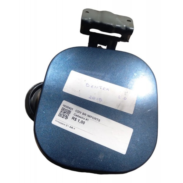 Portinhola Tanque Combustivel Flex Sentra 2014 2015 2016 Azul 2015