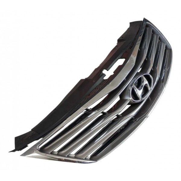 Grade Para-choque Dianteiro Hyundai Azera 2012 2013 2014 17 Prata Brilhante