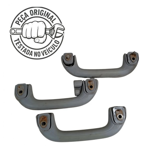 Jogo Pega Mão Alça Teto Kia Cerato 2014 2015 2016 Original