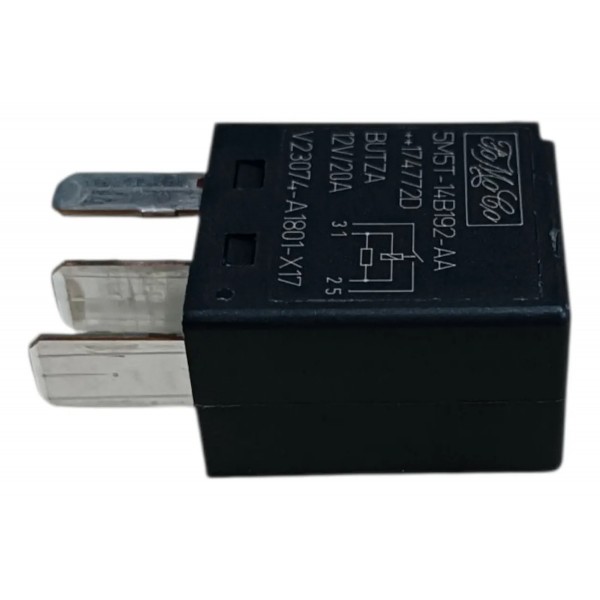 Relé Auxiliar 4 Pinos Ford 12v 20a Original 5m5t14b192aa 12