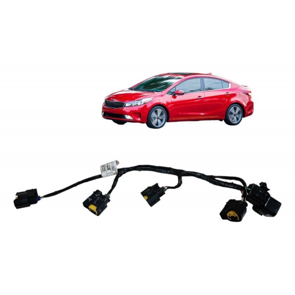Chicote Conectores Bico Injetor Kia Cerato 1.6 16v 2014 2015