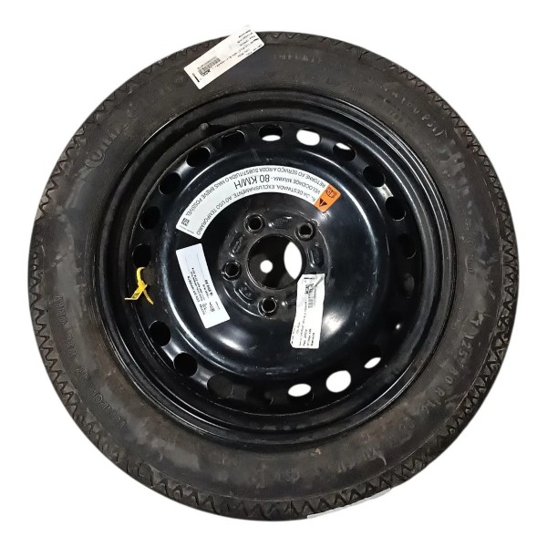 Roda Pneu Estepe Fino Chevrolet Spin 2018 2019 125/80 R16