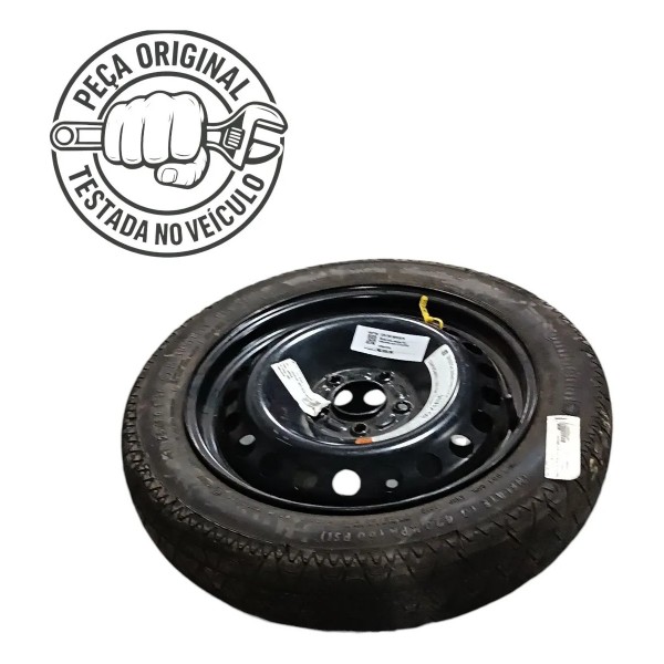 Roda Pneu Estepe Fino Chevrolet Spin 2018 2019 125/80 R16