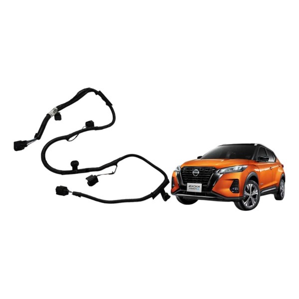 Sensores Estacionamento Nissan Kicks 2020 A 2021 Preto