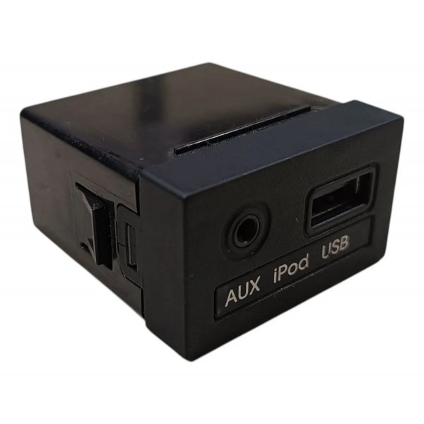 Entrada Auxiliar Painel Usb 12v Hyundai Hb20 2012 2013 A2019 Preto