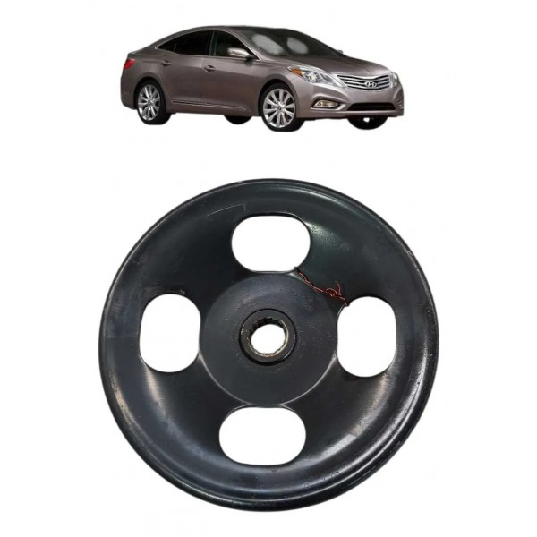 Polia Bomba Direcao Hidraulica Hyundai Azera 3.0 V6 2012 Preto