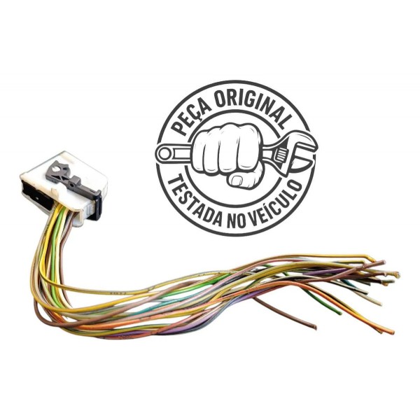 Plug Comando Ventilação Mini Cooper 2012 18 Fios Branco