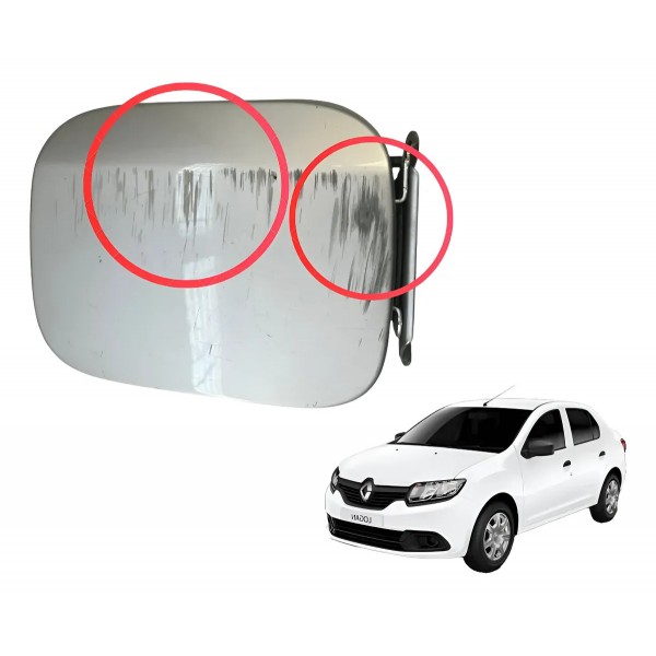 Portinhola Tanque Combustível Renault Logan 2017 Cinza 2017
