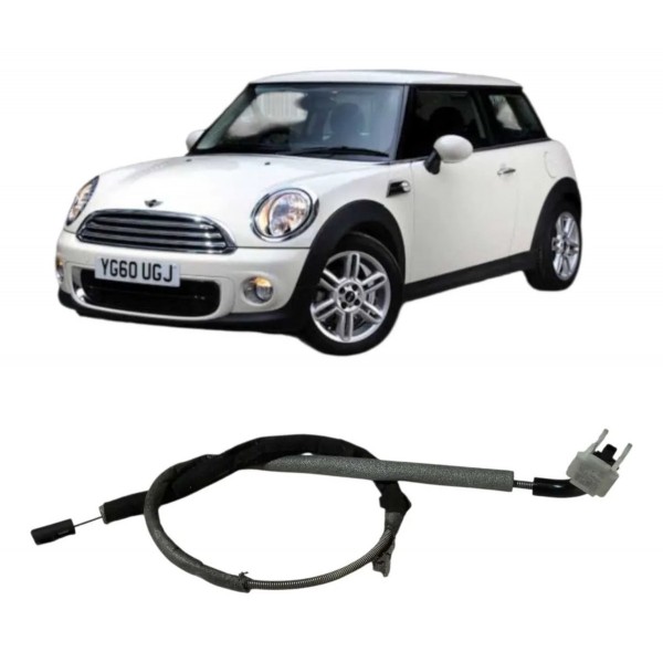 Cabo Fechadura Diante Dir Mini Cooper 2011 2012 2013 2014 Branco