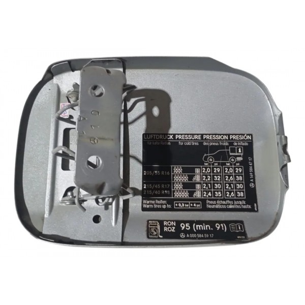 Portinhola Tanque Combustível Mercedes B200 2007 2008 Prateado 2007