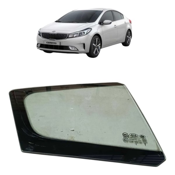 Vidro Fixo Traseiro Esquerdo Kia Cerato 2016 2017 2018