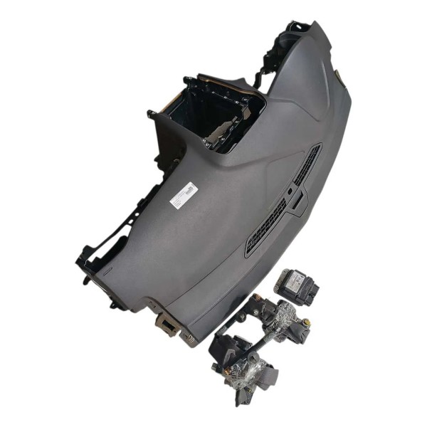 Capa Painel Com Airbag Modulo Cintos Ford Fusion 2014 A 2019 Preto