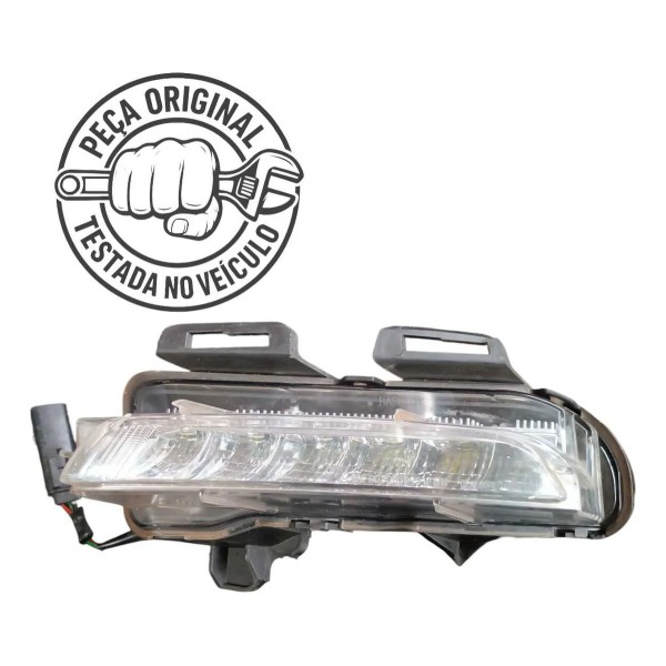 Farol Milha Esquerdo Drl Chevrolet Cruze 2015 Detalhe  Branco