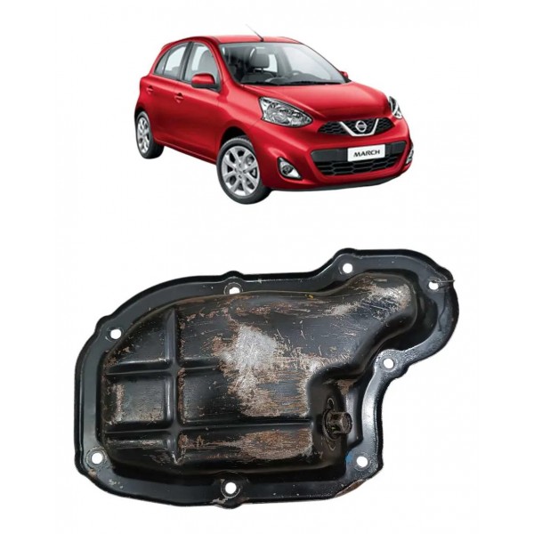 Tampa Carter Inferior Oleo Motor Nissan March Versa 1.0 3cc