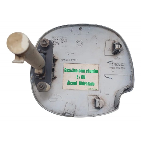 Portinhola Tanque Renault Clio 2002/12 /7700836756 Branco 2007