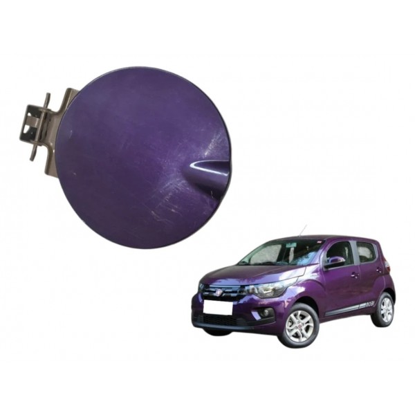 Portinhola Tampa Tanque Combustível Fiat Mobi 2016 2025 Violeta-escuro 2014