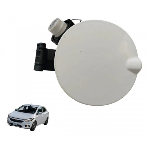 Portinhola Tampa Combustível Gm Onix 2013-17 1.0 Branco 2015