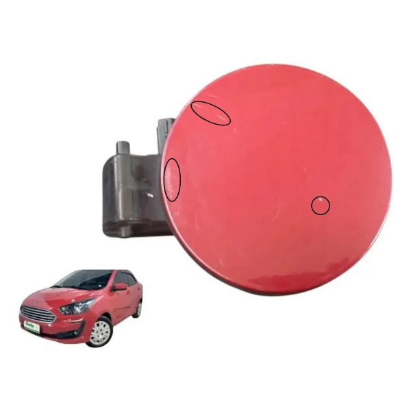 Tampa Portinhola Ford Ka 1.0 1.0 2019 A 2021 E3b5a27936a Vermelho 2019