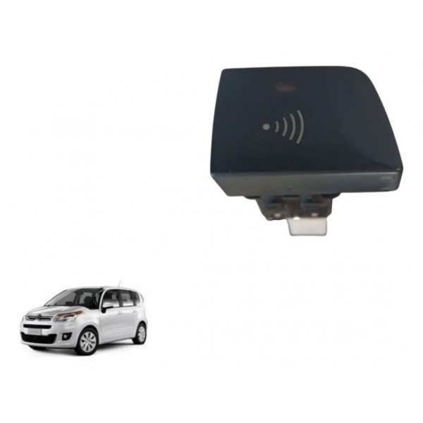 Botão Alarme Citroen C3 Picasso Aircross 2010 A 2015 Preto