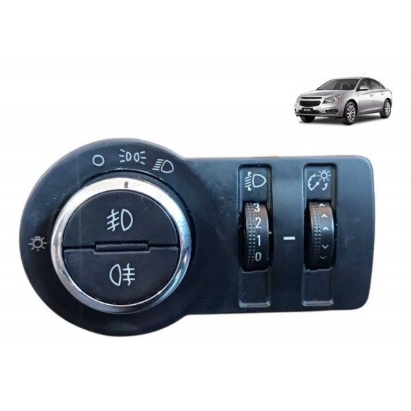 Interruptor Farol Cruze S10 Chave Luz Botão Lanterna Milha