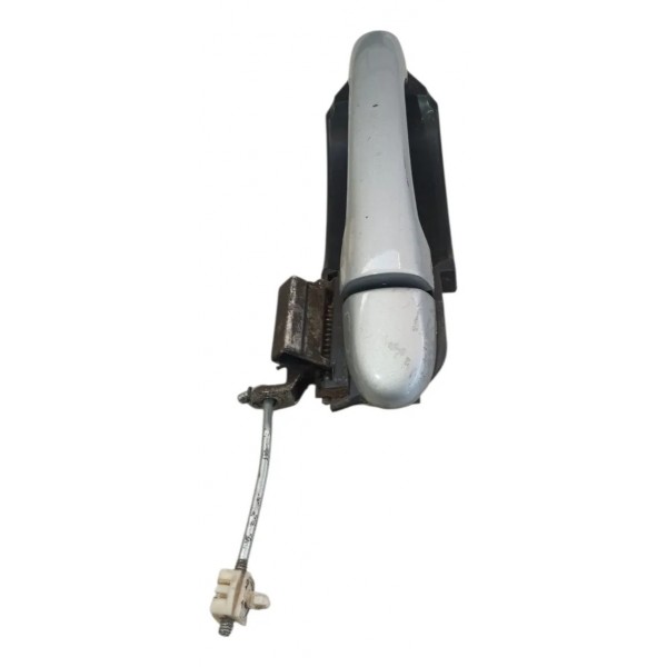Maçaneta Porta Fiat Gran Siena 2012 A 2021 Traseira Direita Prateado Traseira