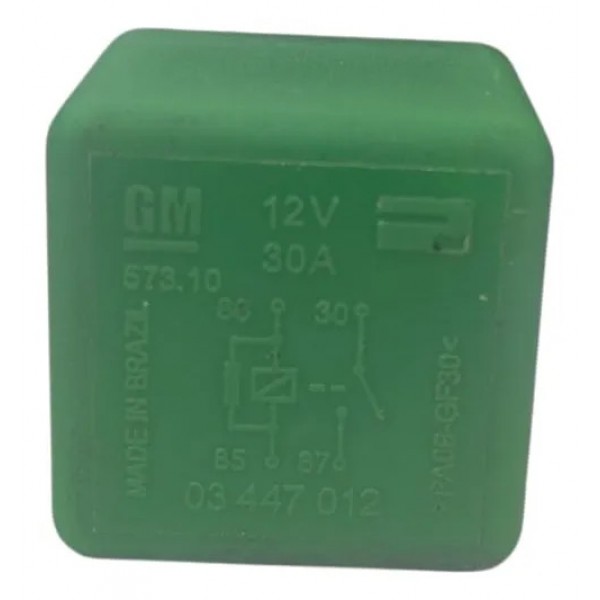 Rele Auxiliar Compressor Ar Gm Vectra Astra Corsa 03447012 Verde-escuro