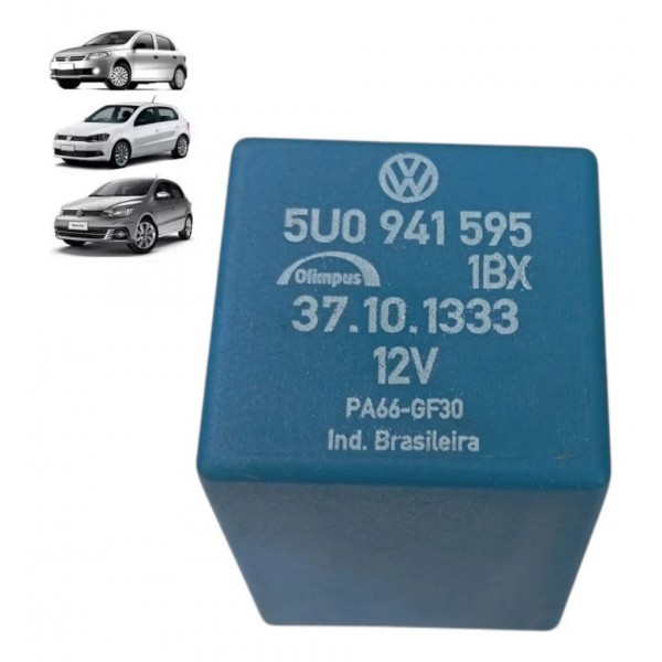 Relê Farol Neblina Gol G5 G6 G7 - 5u0941595 Dni0423 12v