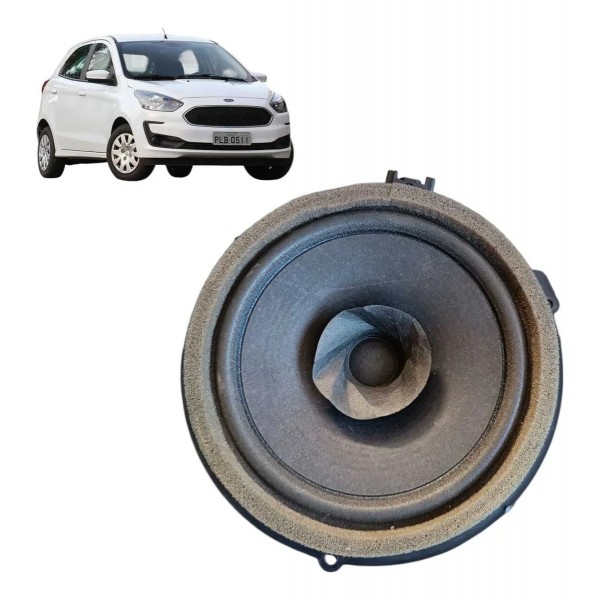 Alto Falante Porta Dianteira Esquerda Ford Ka 2015 A 2021 Cinza