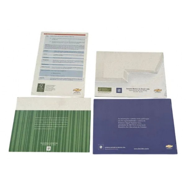 Manual Proprietário Chevrolet Celta 2005 2006 Com Capinha