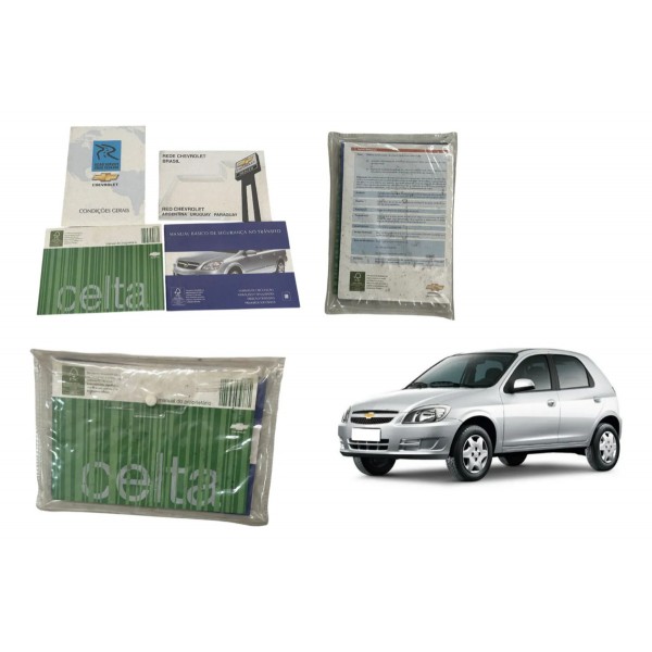 Manual Proprietário Chevrolet Celta 2005 2006 Com Capinha