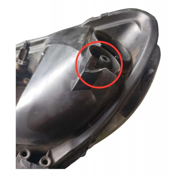 Farol Direito Honda Civic 2007 2008 2009 A  2011 Detalhes Direito/passageiro