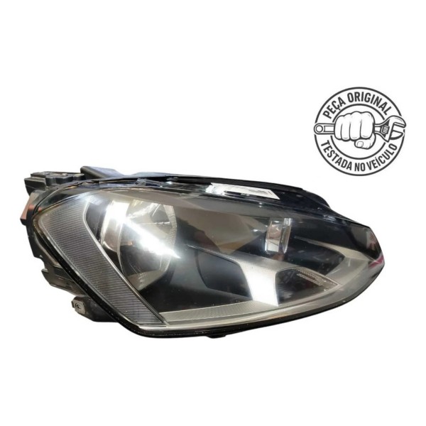Farol Direito Vw Golf Highline C/mascara Ngra 2015 2016 2017 Direito/passageiro
