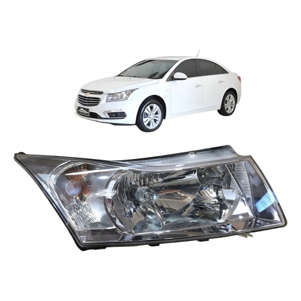 Farol Direito Chevrolet Cruze 2011 2012 2013 2014 A 2016  Direito/passageiro