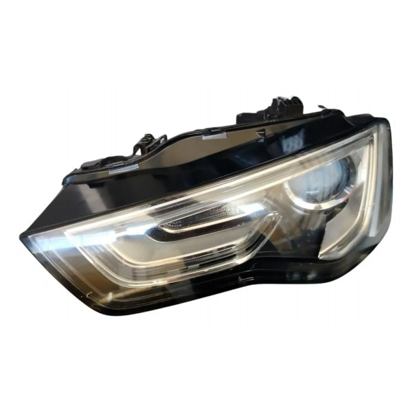 Farol Esquerdo Audi A5 C/led E Xenon 2012 A 2015 Detalhes Esquerdo/motorista