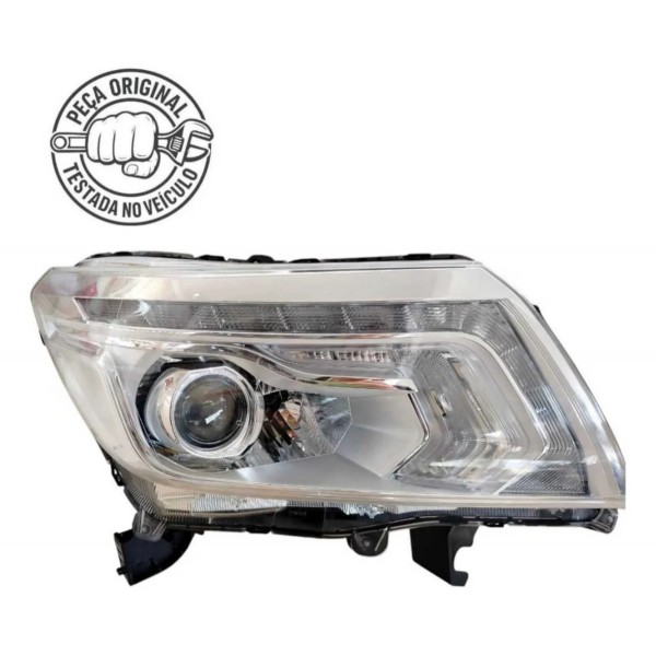 Farol Direito Frontier 2017 2018 A 2023 Com Led E Xenon  Direito/passageiro